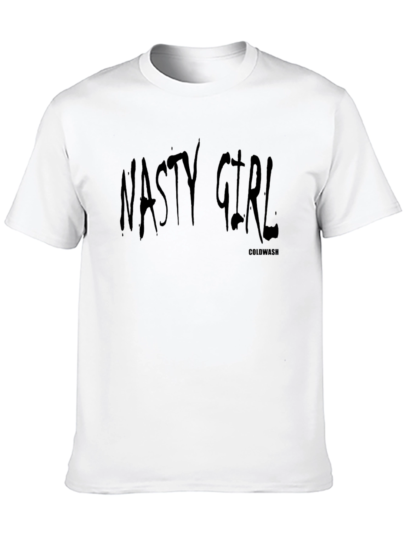 Nasty Girl Black Graphic T-Shirt