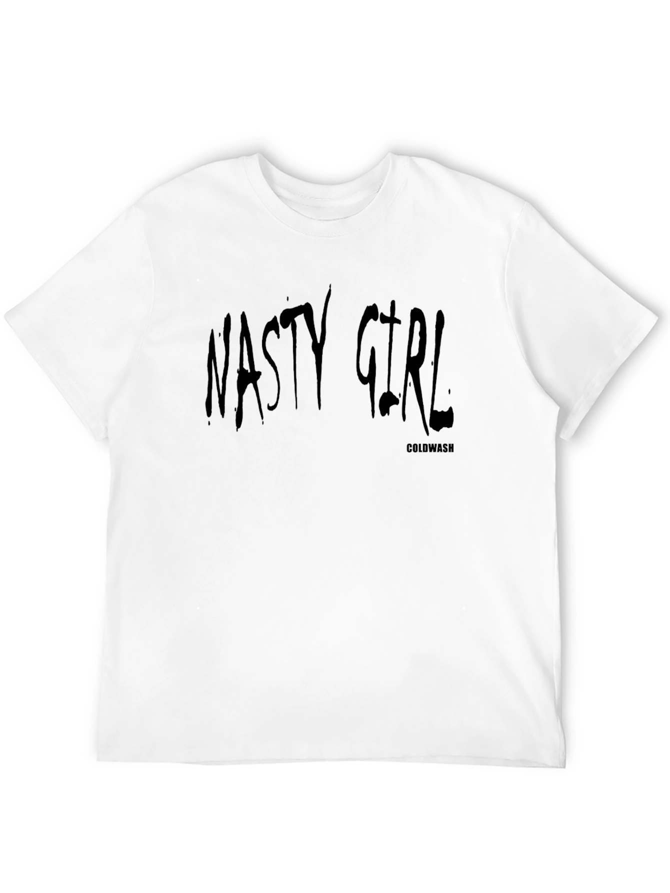 Nasty Girl Black Graphic T-Shirt