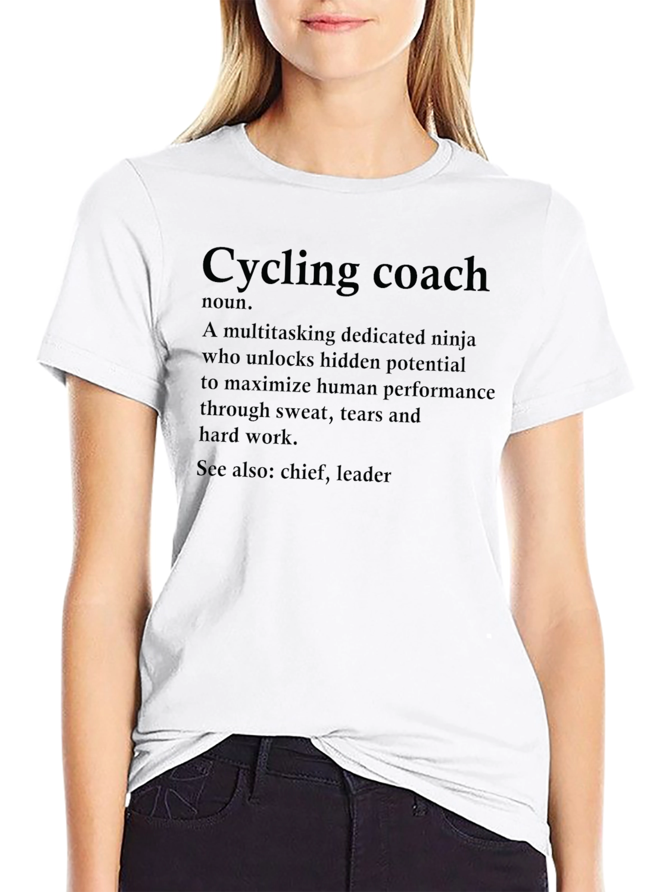 Cycling Coach Definition T-Shirt