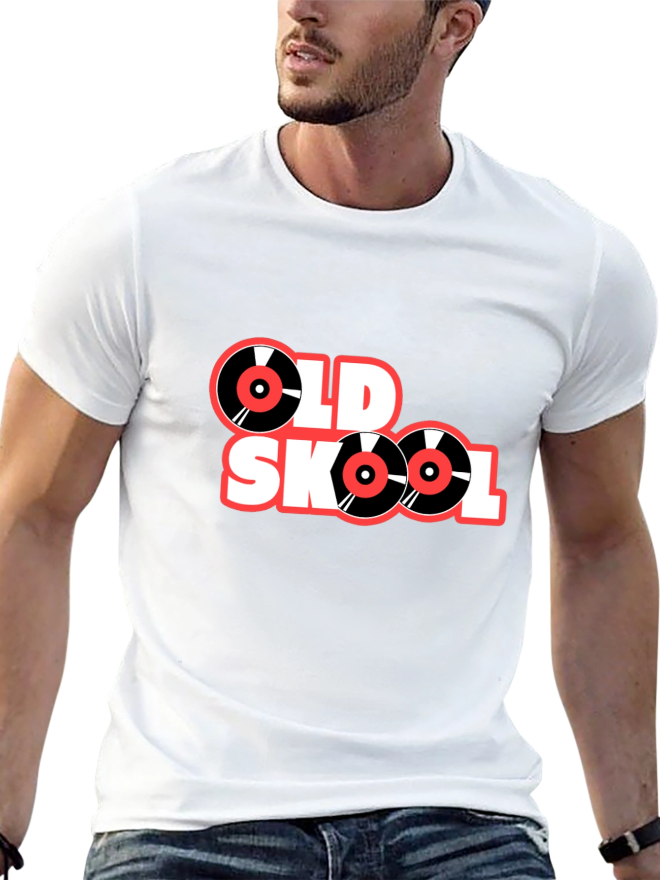 Retro Old Skool Graphic Tee