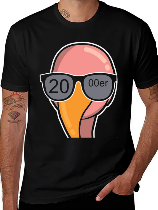 Cool Flamingo in Shades Graphic Tee