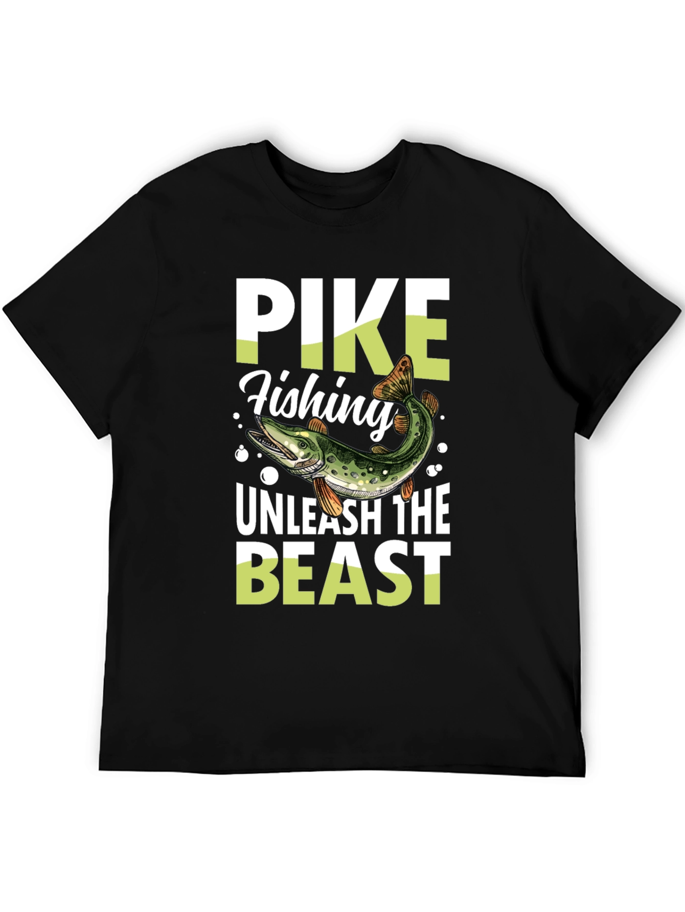Pike Fishing Unleash the Beast T-Shirt