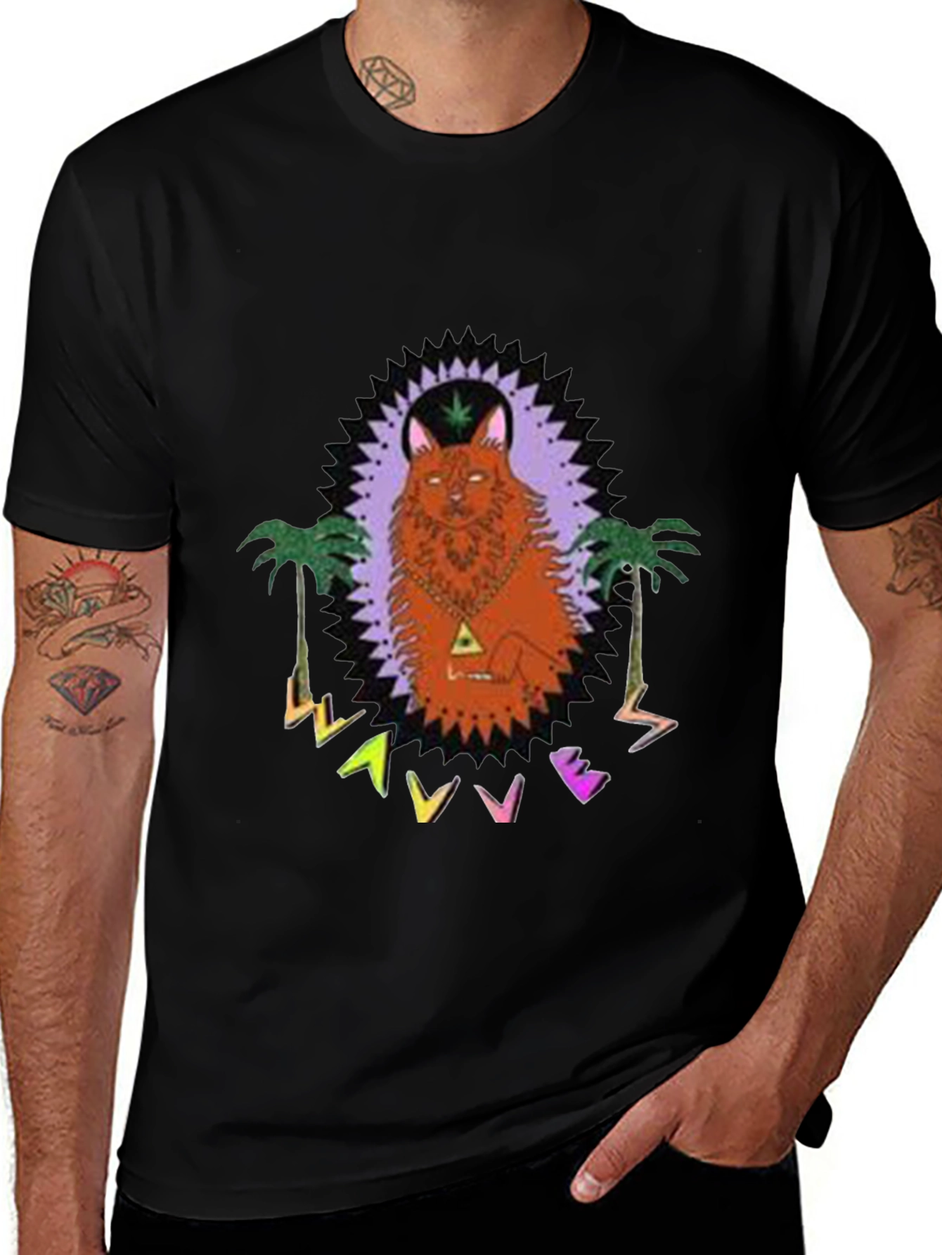 Wavves Graphic Tee - Cool & Casual Black T-Shirt