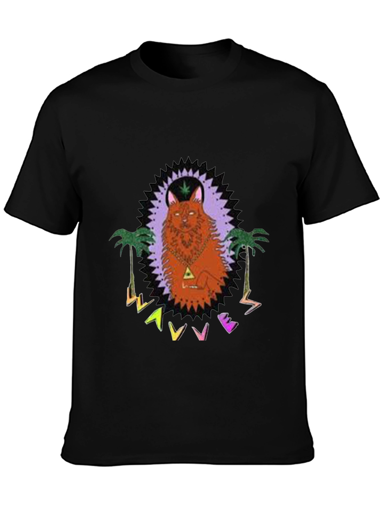 Wavves Graphic Tee - Cool & Casual Black T-Shirt