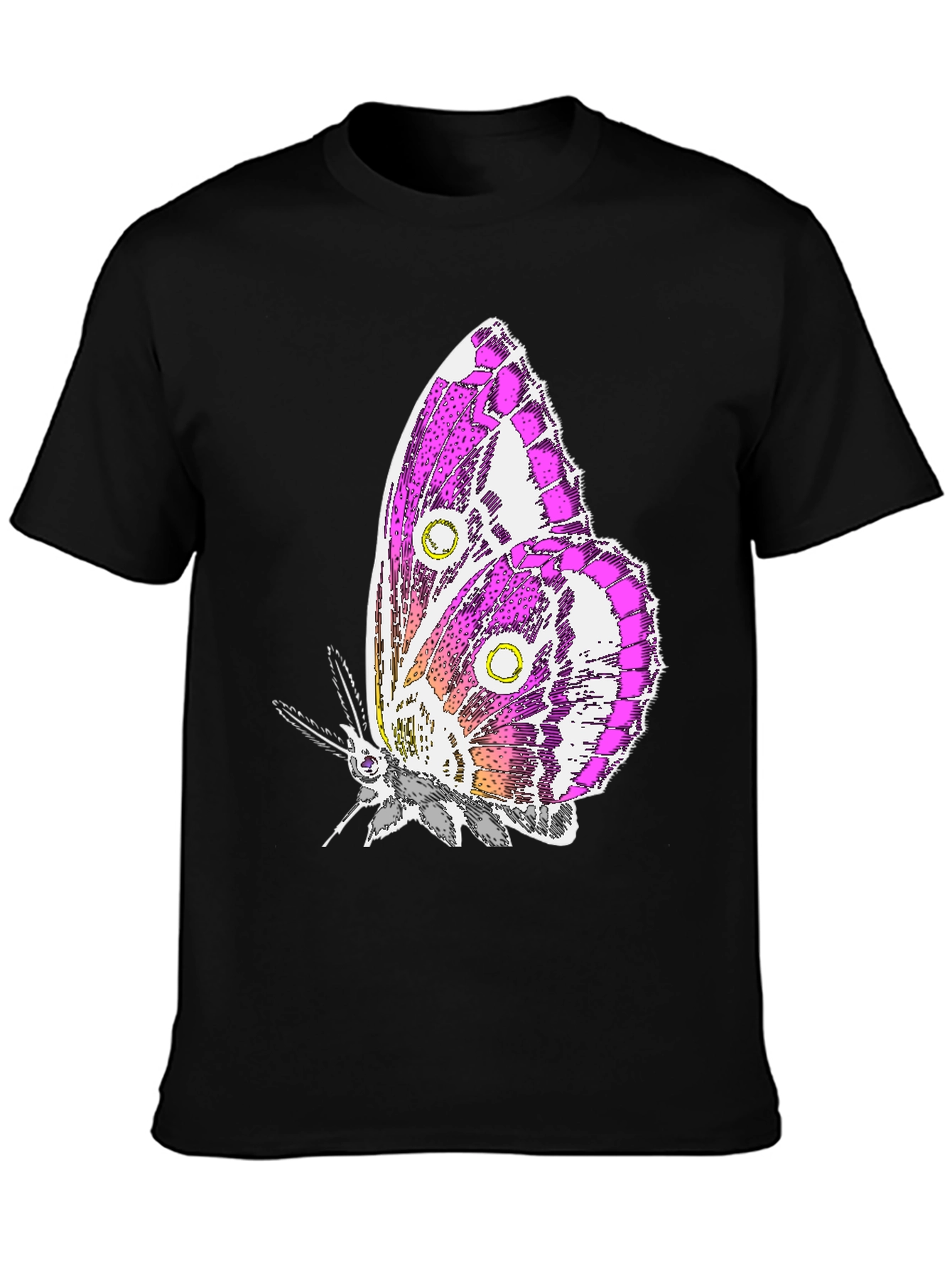 Butterfly Graphic T-Shirt - Stylish Unisex Tee