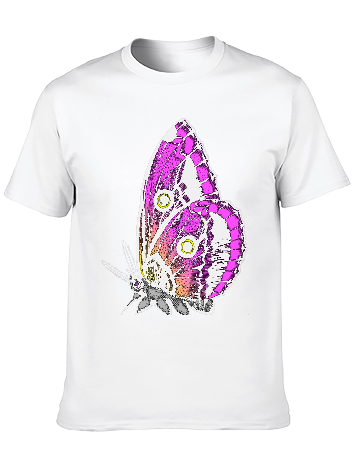 Butterfly Graphic T-Shirt - Stylish Unisex Tee