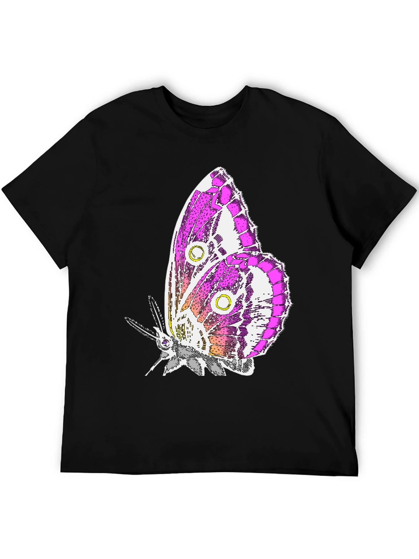 Butterfly Graphic T-Shirt - Stylish Unisex Tee