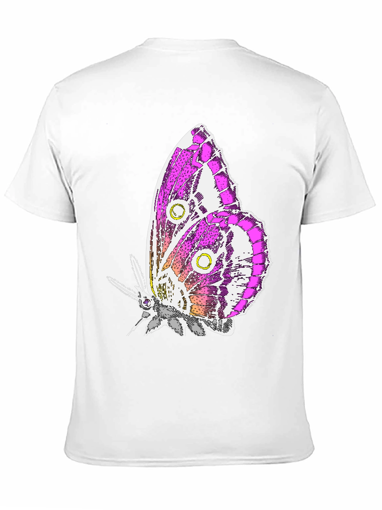Butterfly Graphic T-Shirt - Stylish Unisex Tee