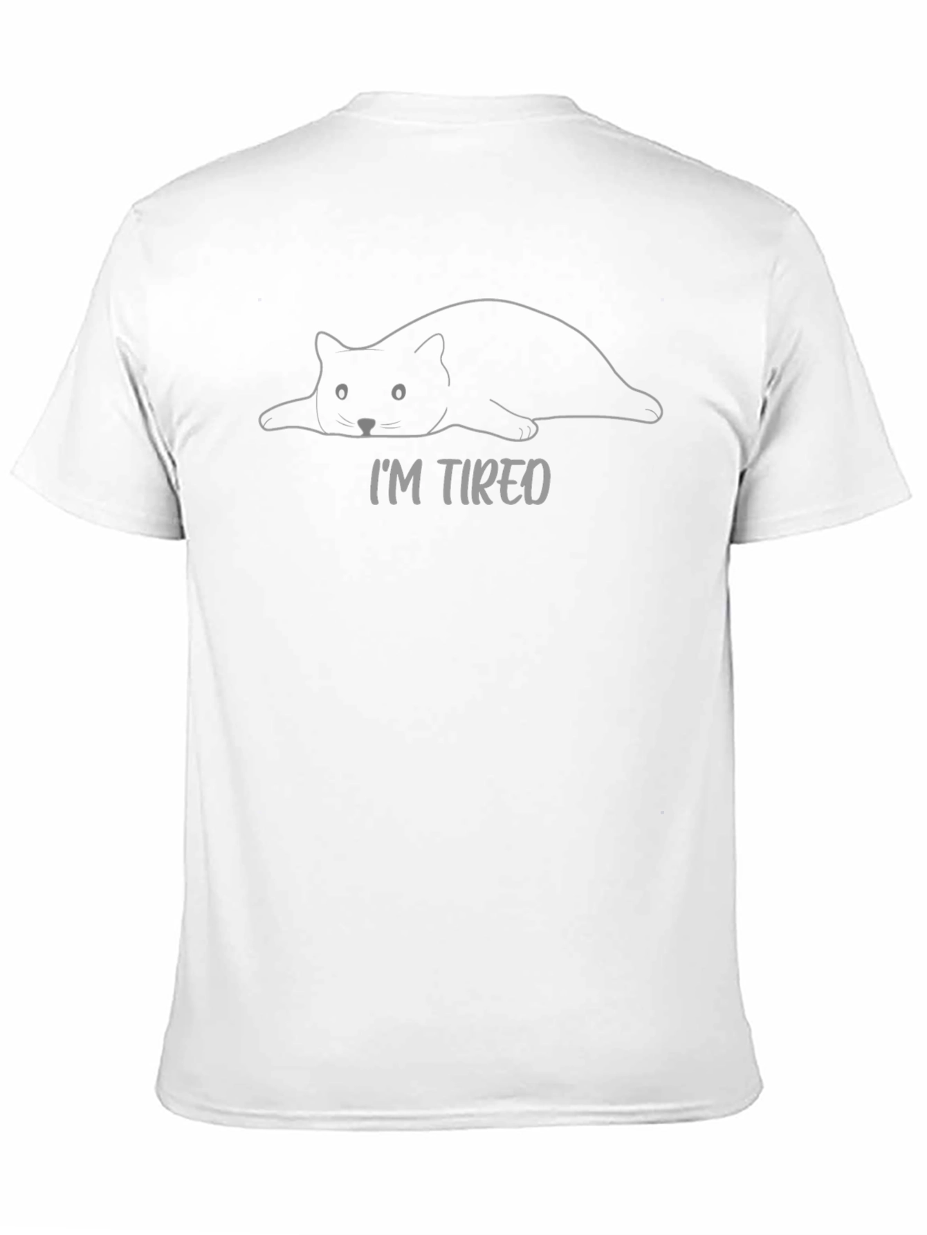 Im Tired Cat Graphic T-Shirt