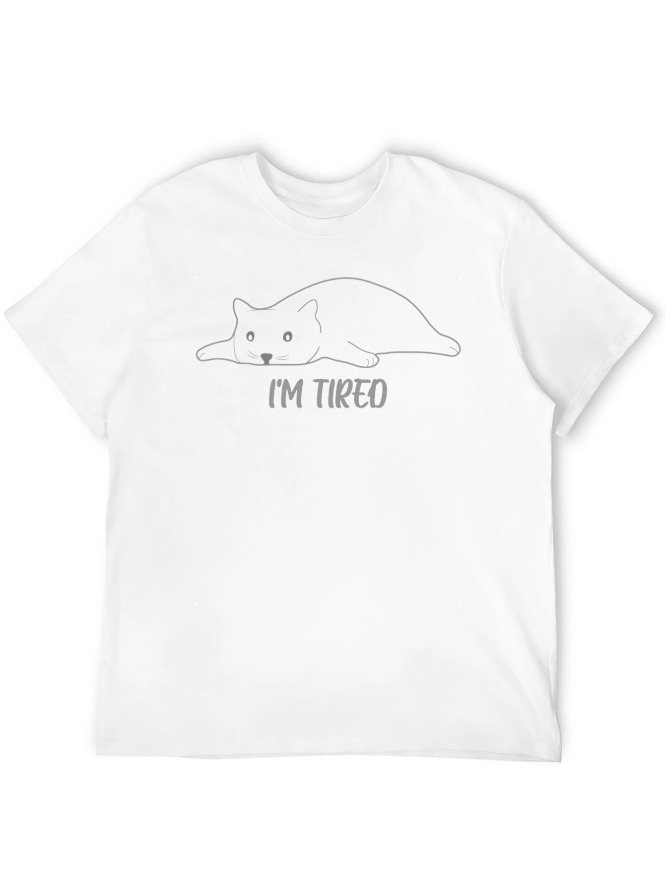 Im Tired Cat Graphic T-Shirt