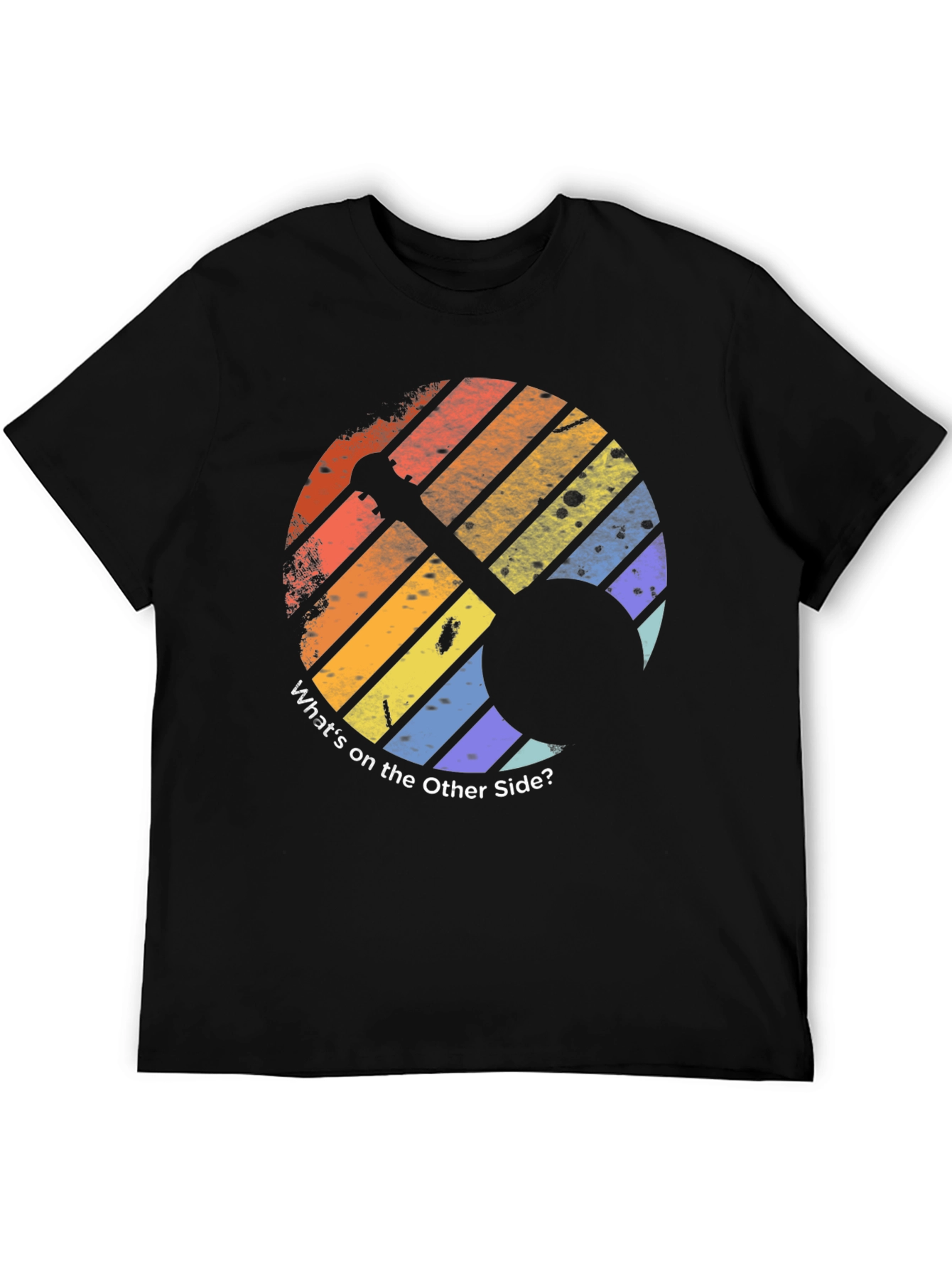 Retro Whats on the Other Side? Graphic T-Shirt