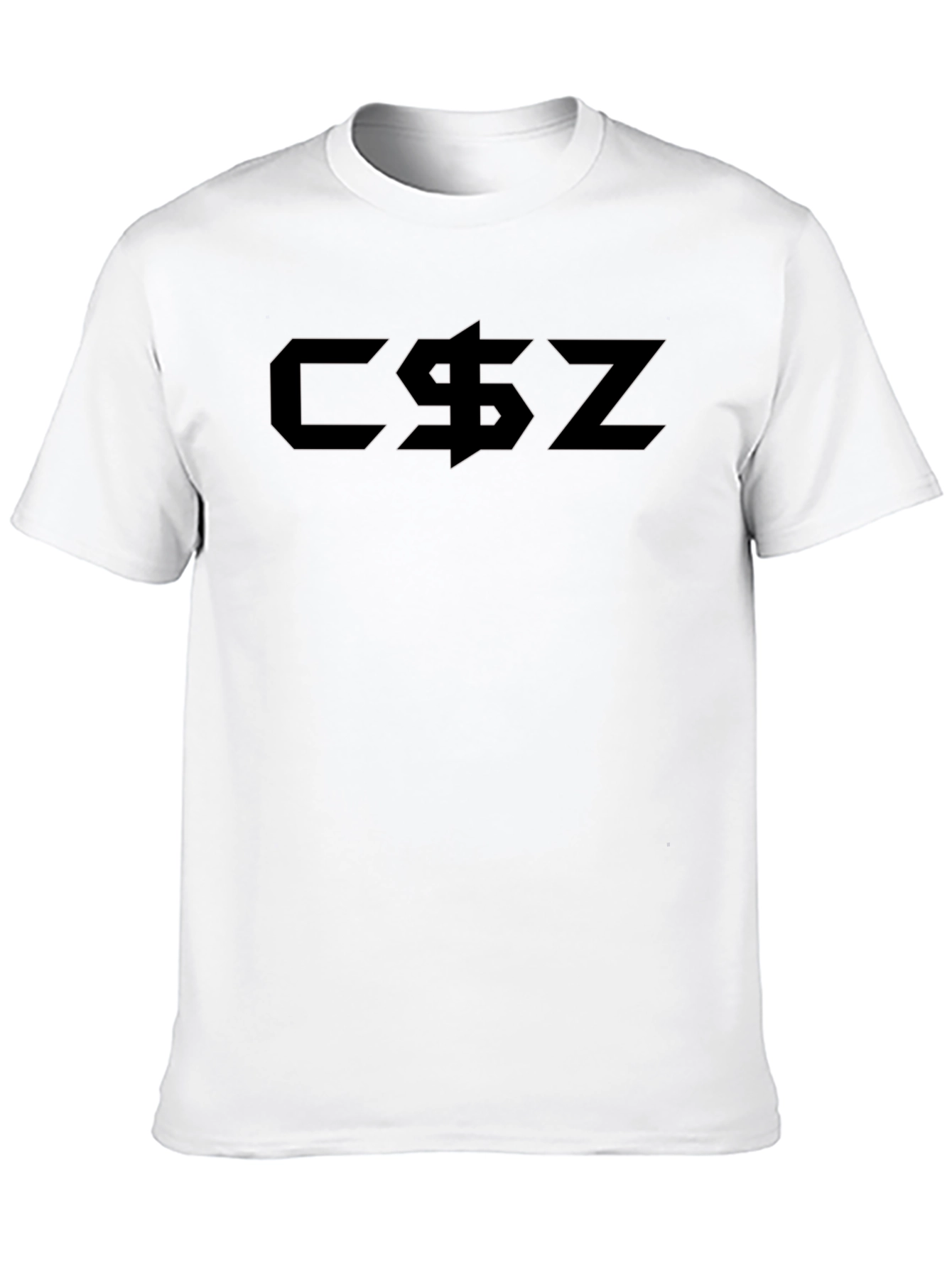 CS$Z Graphic Black T-Shirt - Bold Streetwear Style