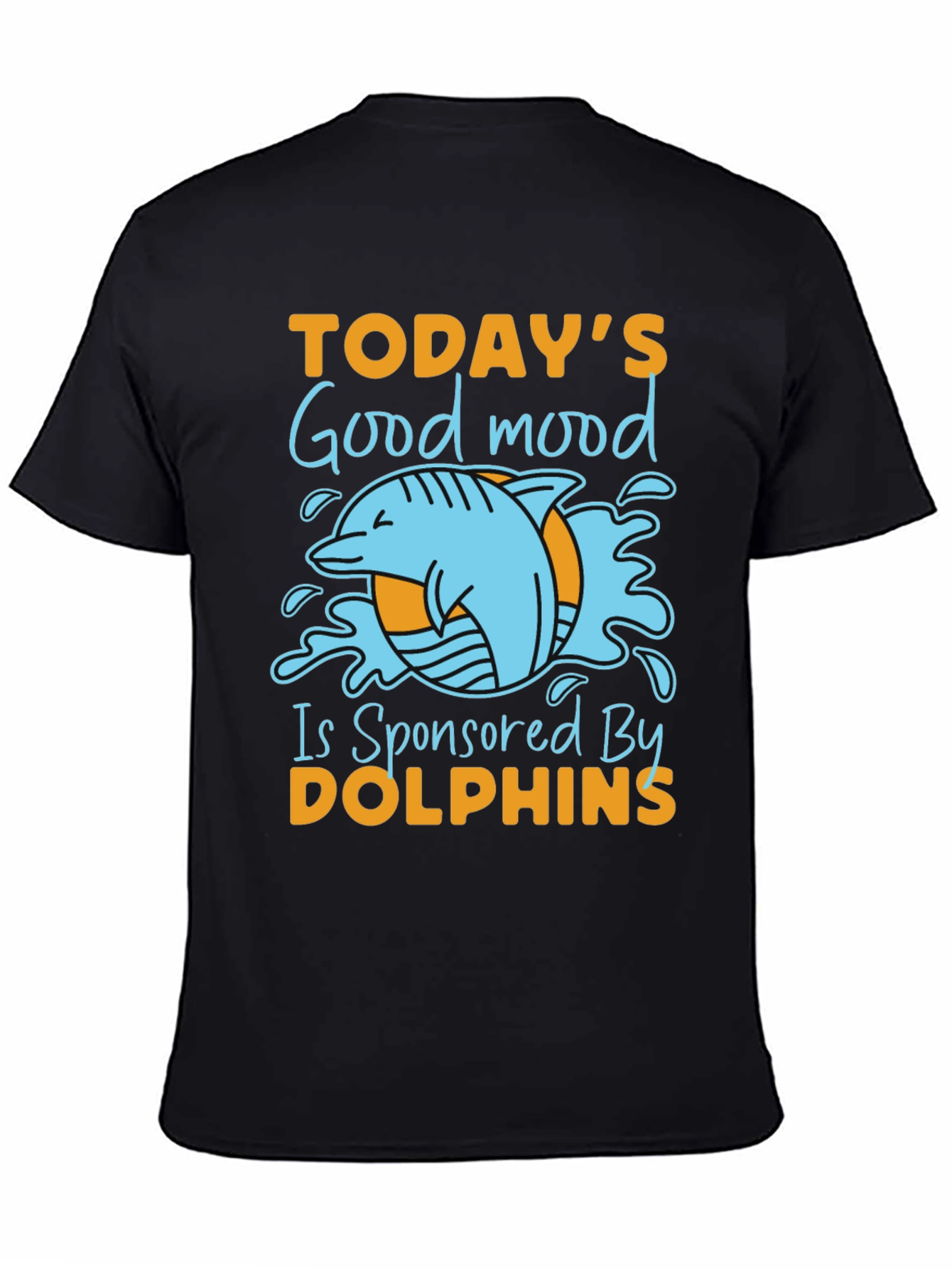 Dolphin Good Mood Graphic Tee - Unisex