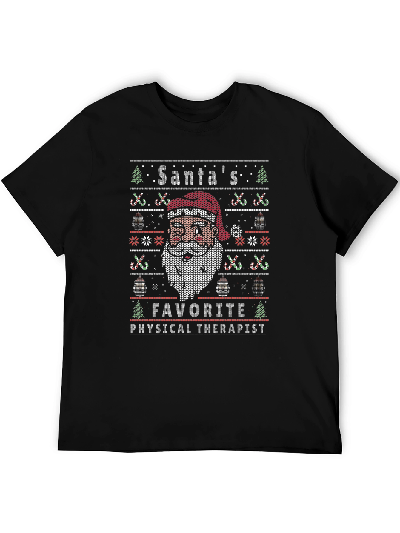 Santas Favorite Physical Therapist T-Shirt