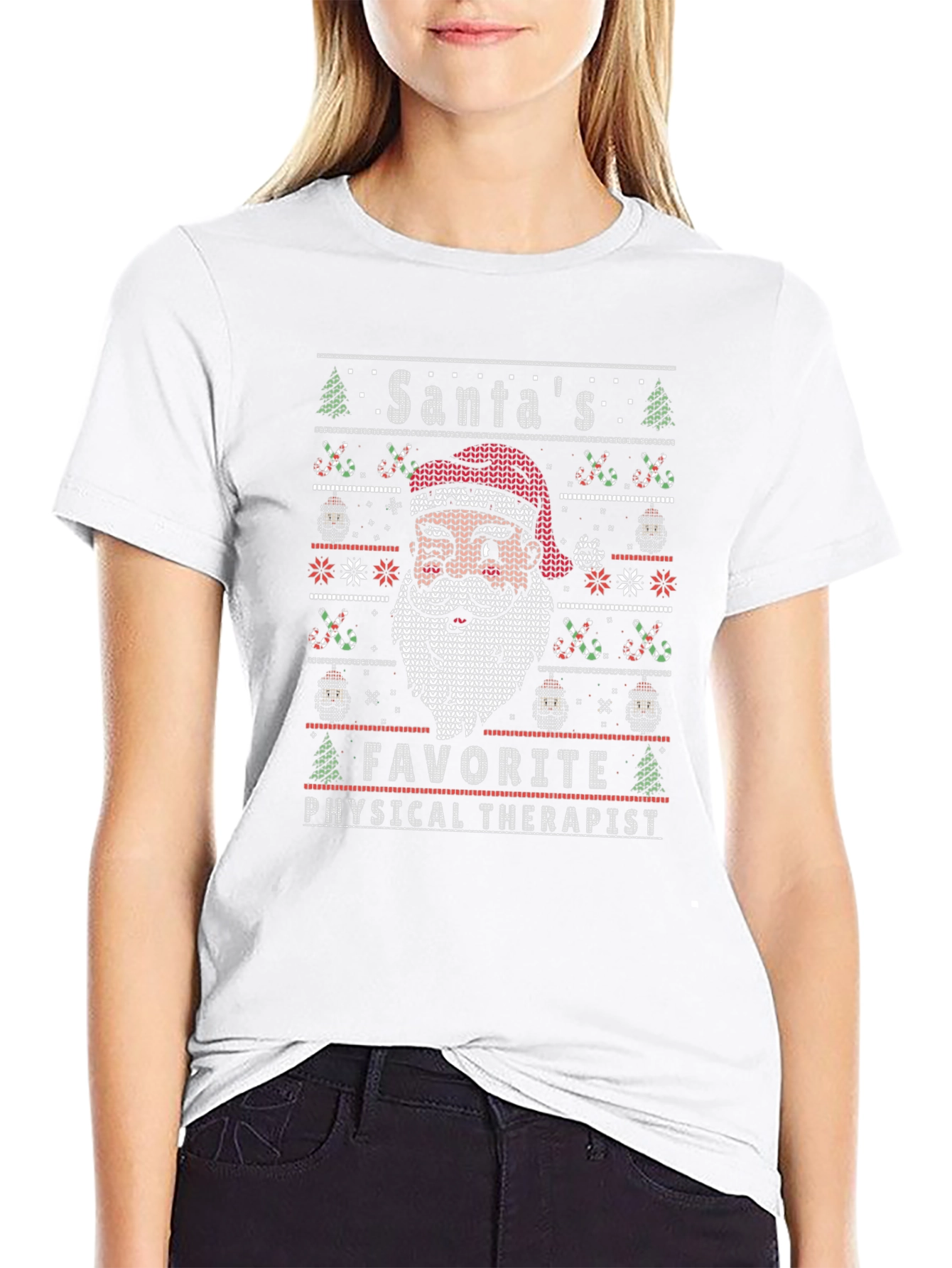 Santas Favorite Physical Therapist T-Shirt