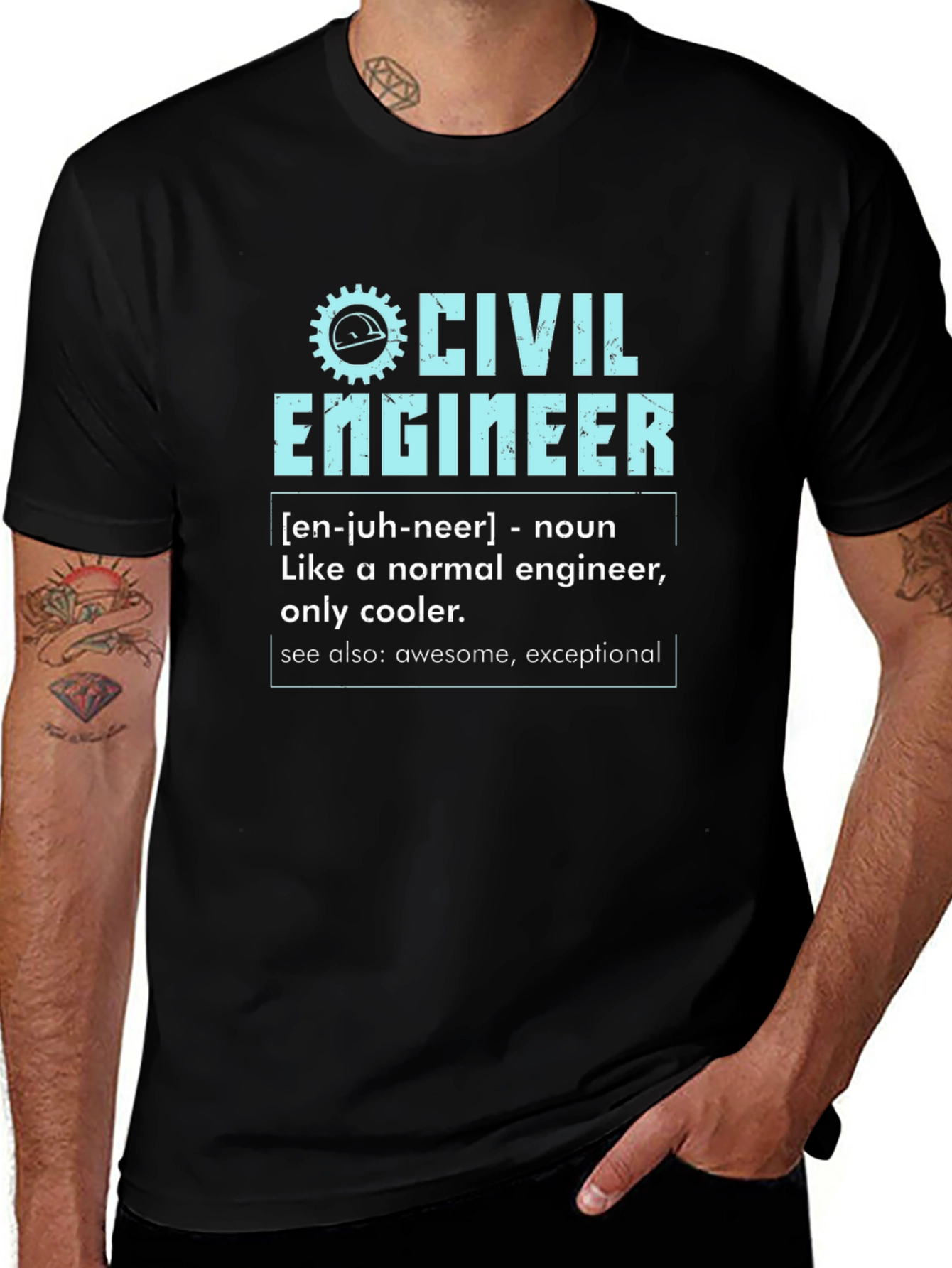 Civil Engineer Definition T-Shirt - Cool & Awesome