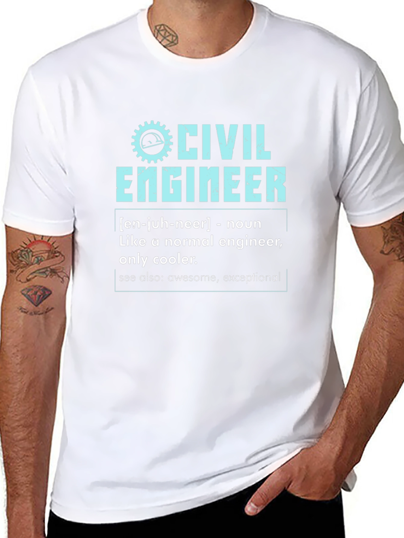 Civil Engineer Definition T-Shirt - Cool & Awesome