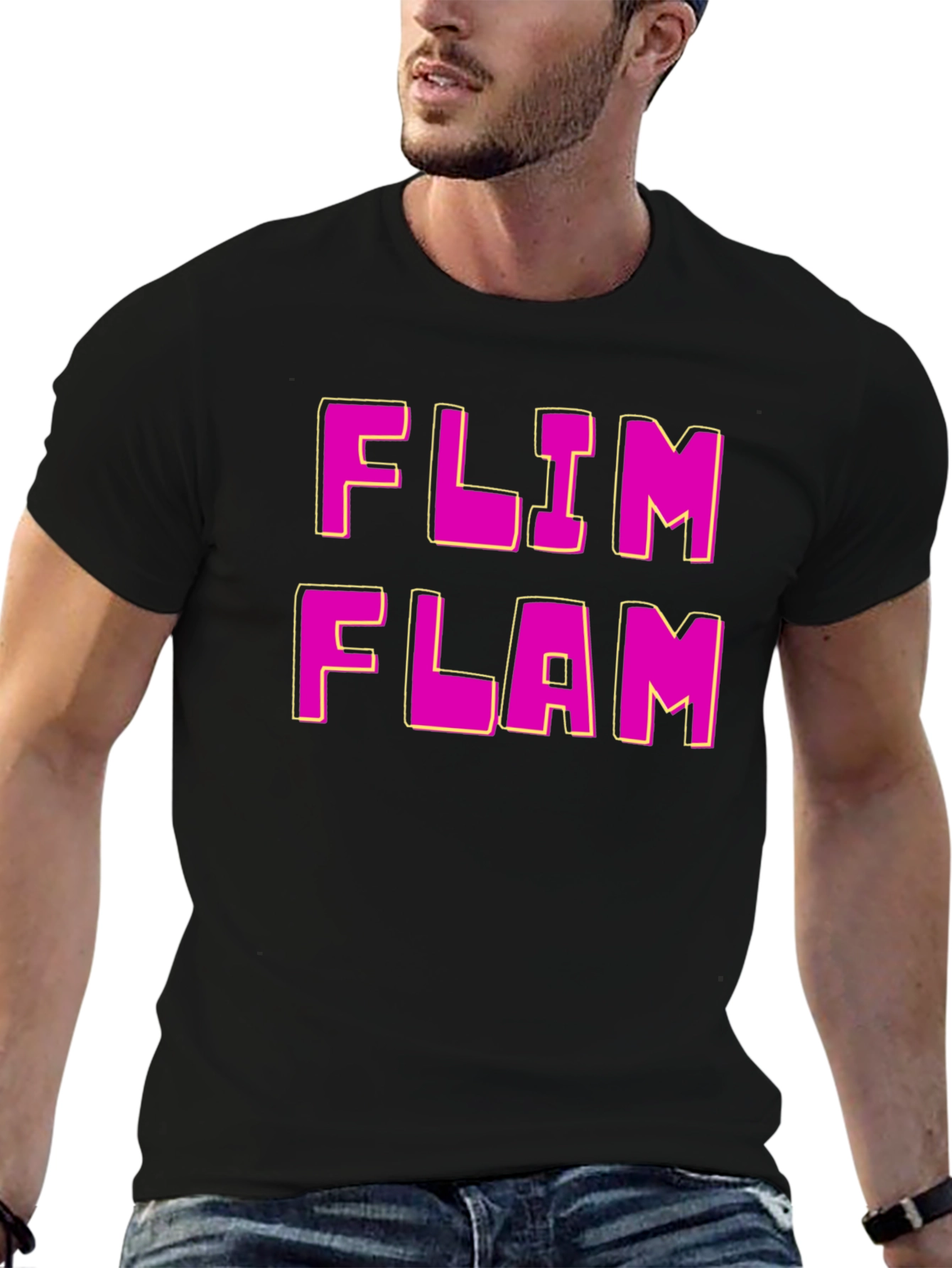 Flim Flam Graphic Tee - Bold Statement Shirt