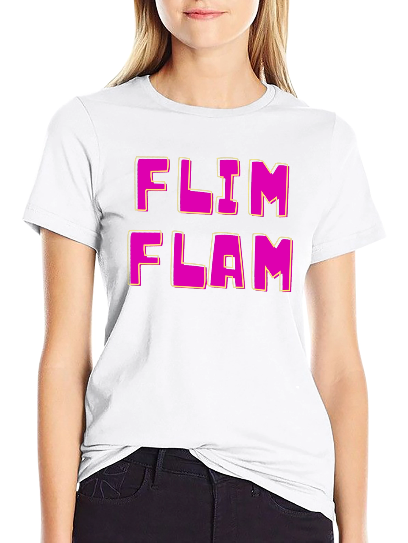 Flim Flam Graphic Tee - Bold Statement Shirt