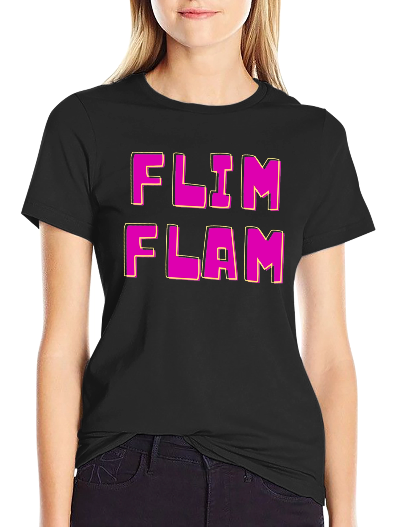 Flim Flam Graphic Tee - Bold Statement Shirt