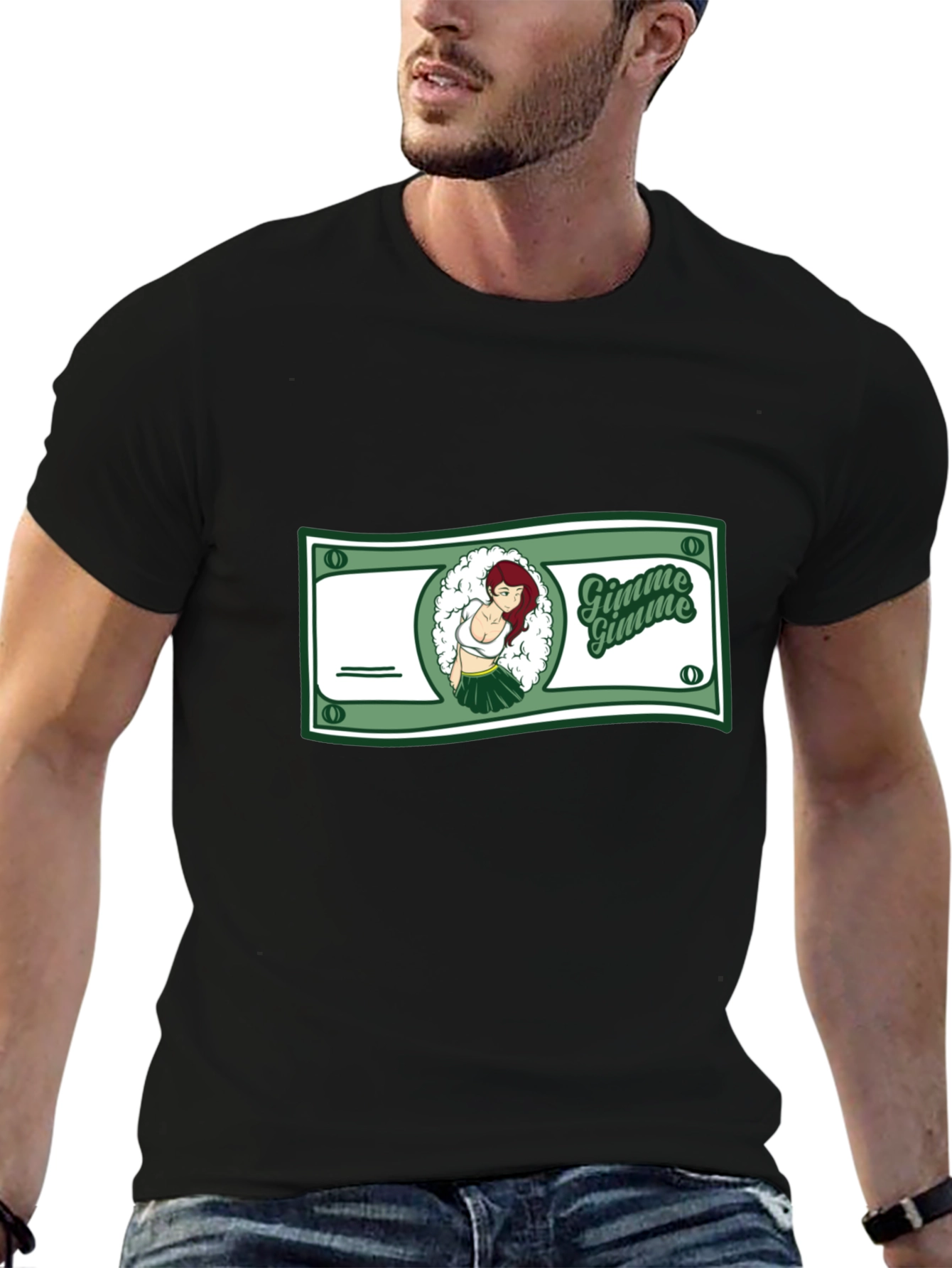 Gimme Gimme Dollar Graphic Tee - Unisex