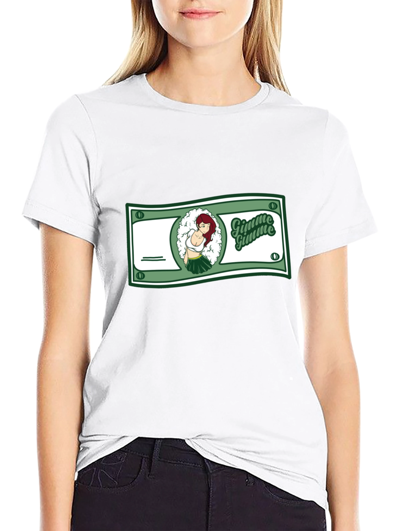 Gimme Gimme Dollar Graphic Tee - Unisex
