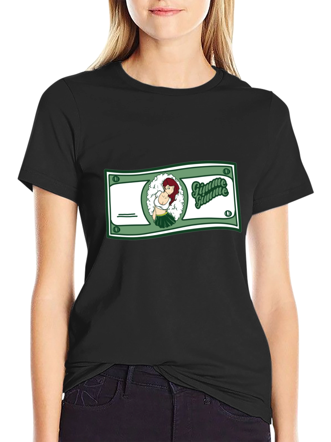 Gimme Gimme Dollar Graphic Tee - Unisex