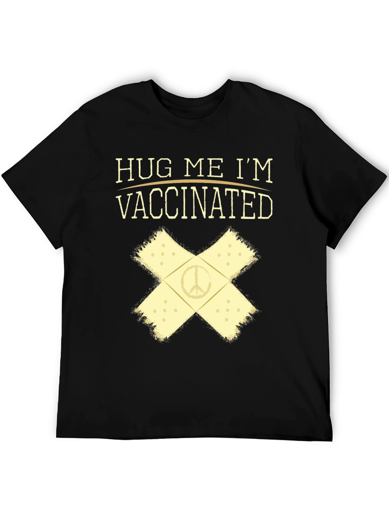 Vaccinated Peace Sign T-Shirt