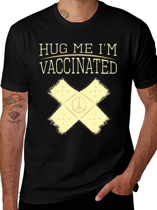 Vaccinated Peace Sign T-Shirt