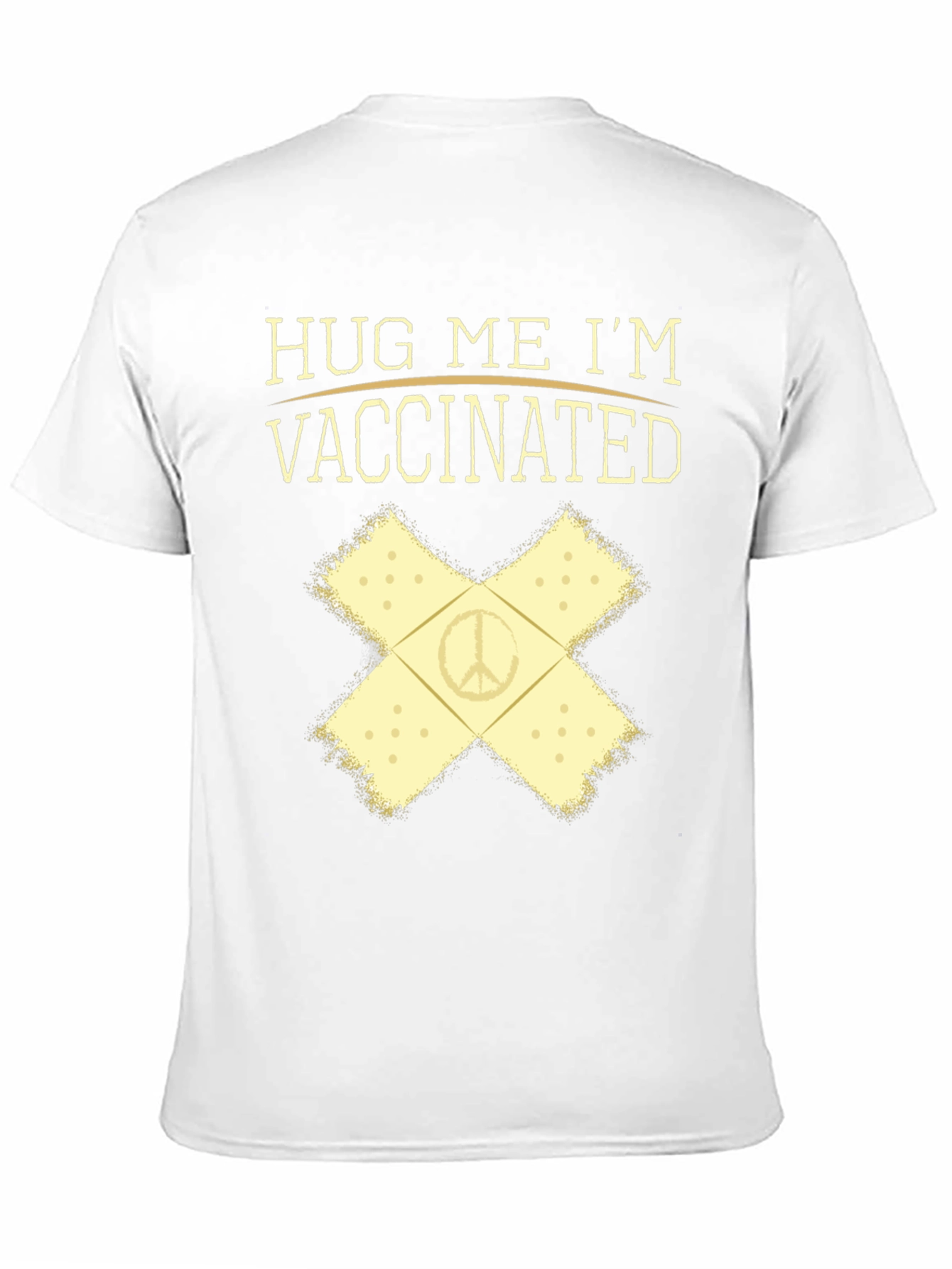 Vaccinated Peace Sign T-Shirt