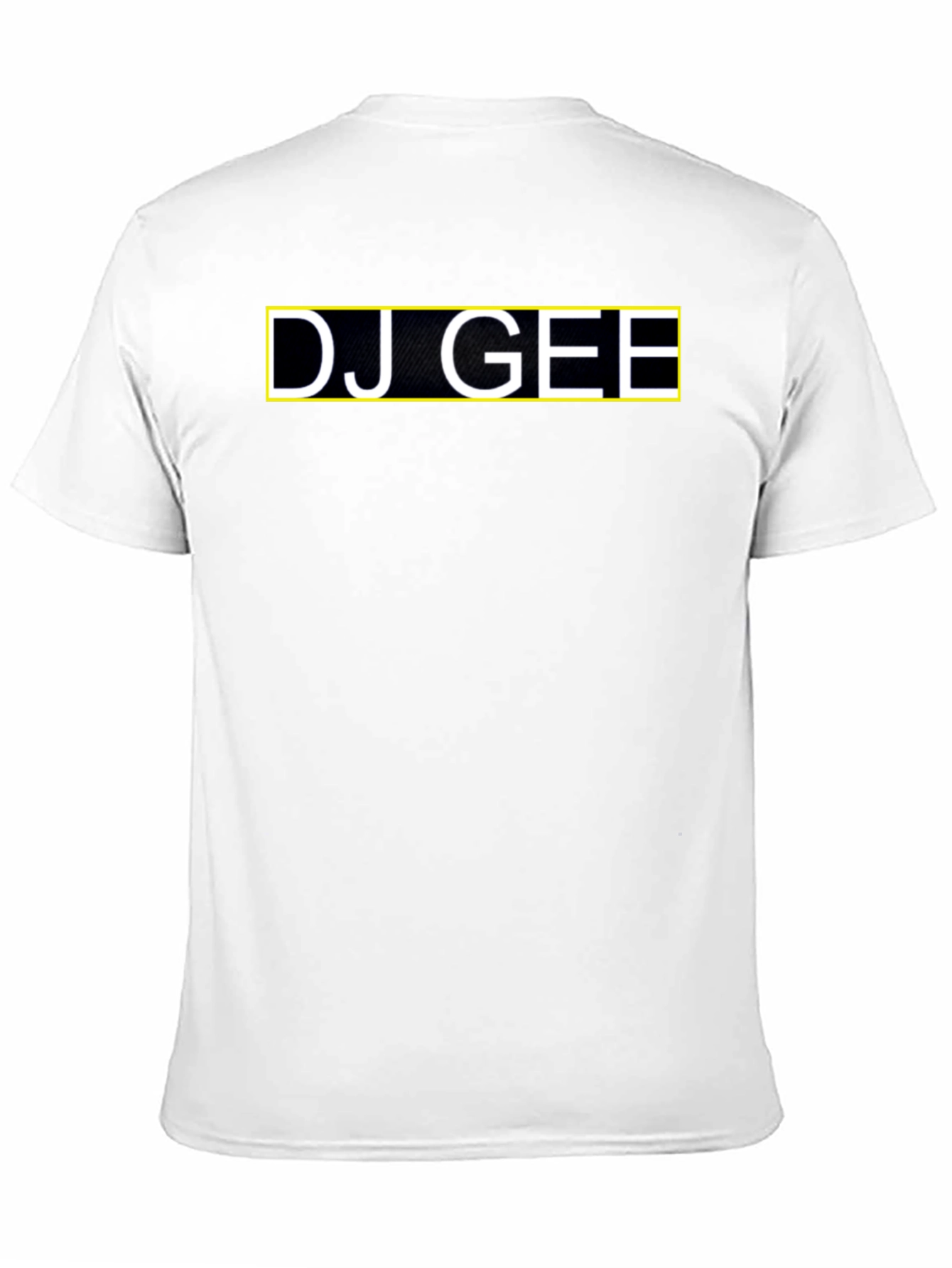 DJ GEE Graphic Tee - Stylish Black T-Shirt