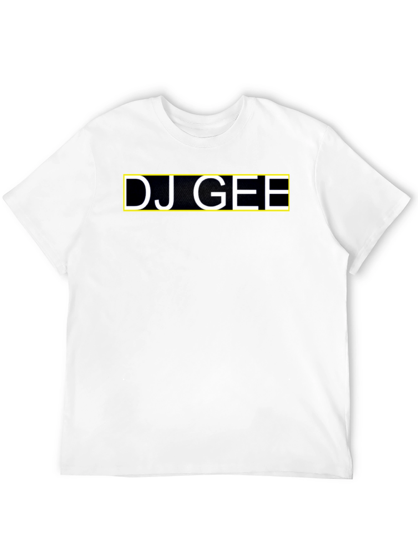 DJ GEE Graphic Tee - Stylish Black T-Shirt
