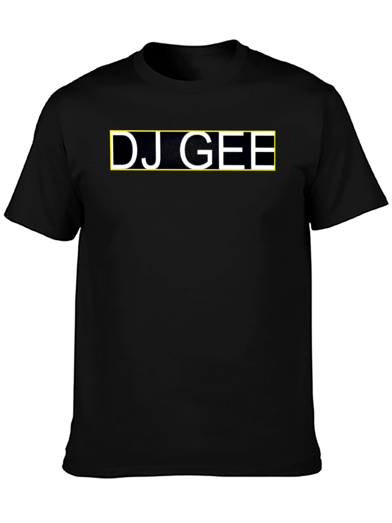 DJ GEE Graphic Tee - Stylish Black T-Shirt