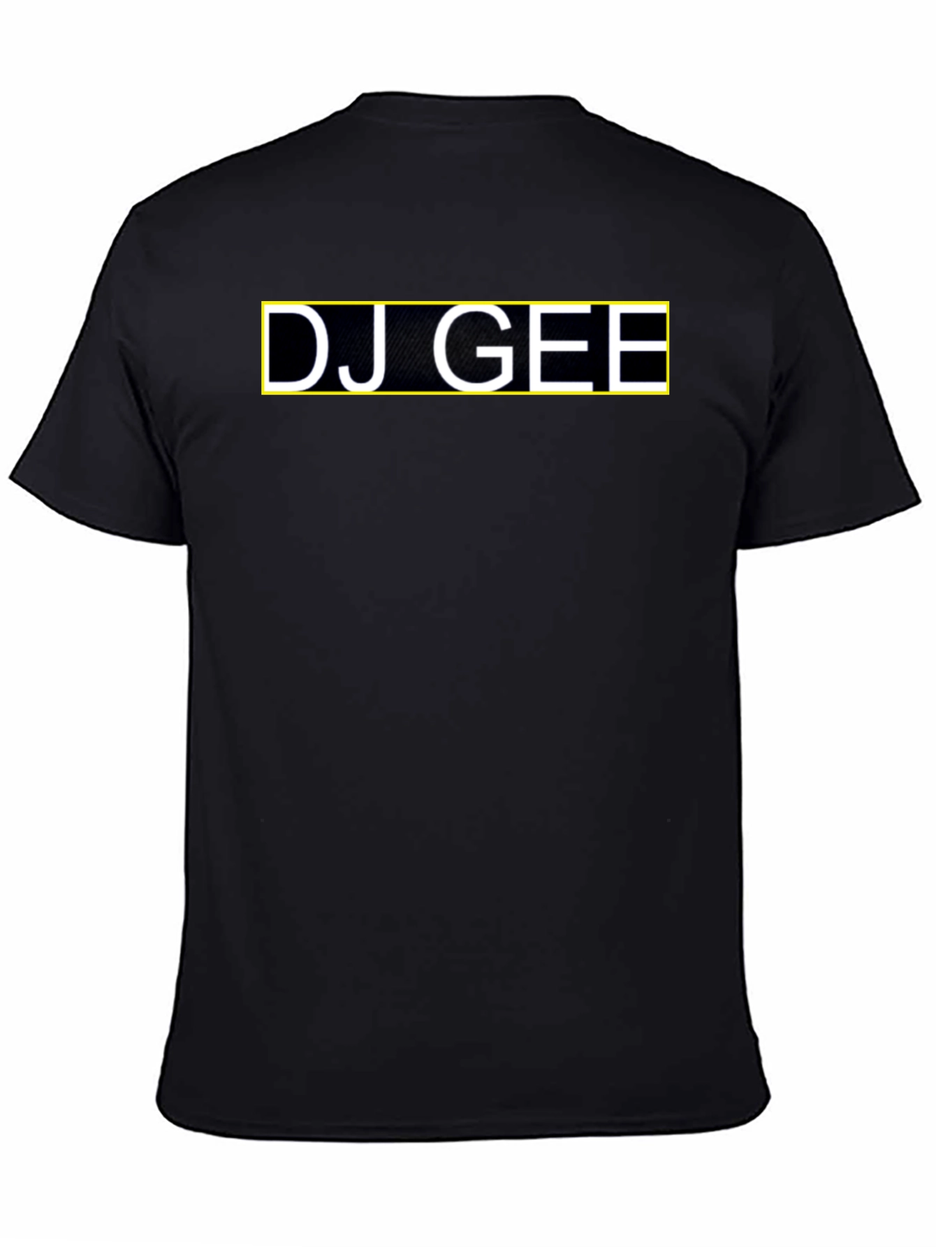 DJ GEE Graphic Tee - Stylish Black T-Shirt