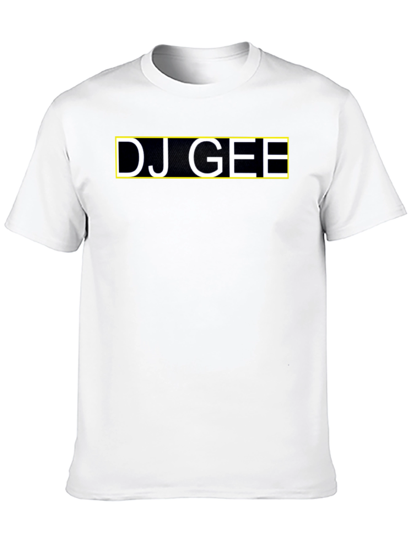 DJ GEE Graphic Tee - Stylish Black T-Shirt