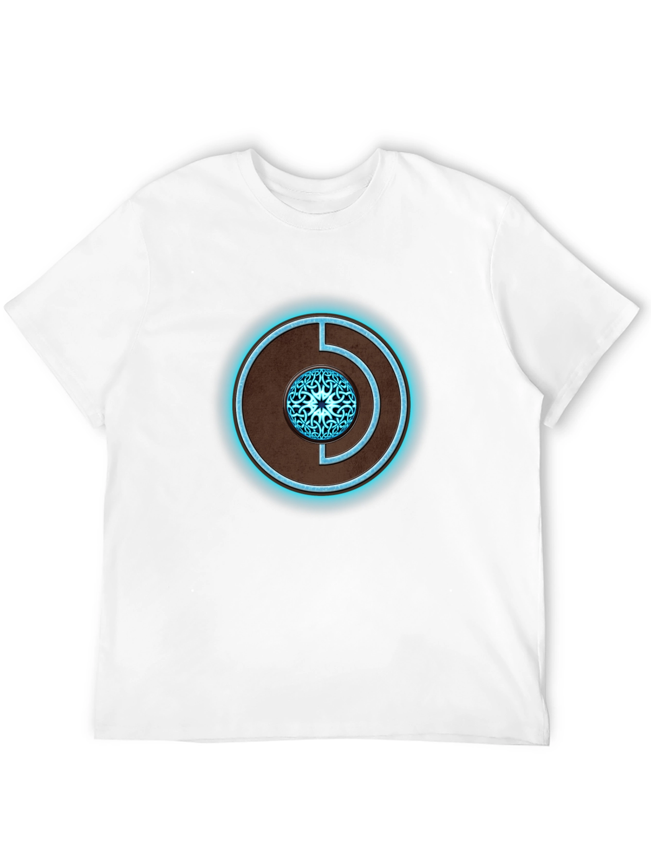 Mystic Orb Graphic Tee - Black Cotton Blend