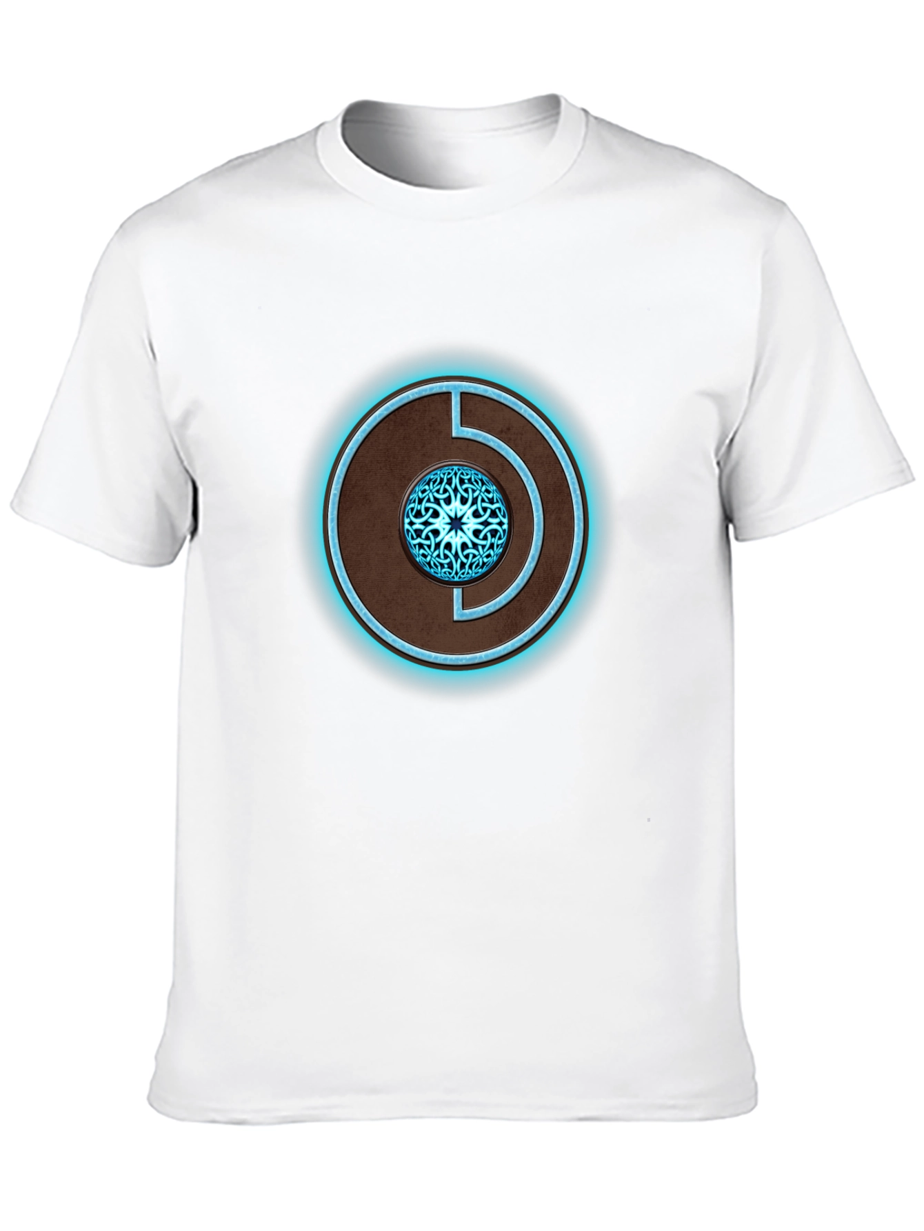 Mystic Orb Graphic Tee - Black Cotton Blend