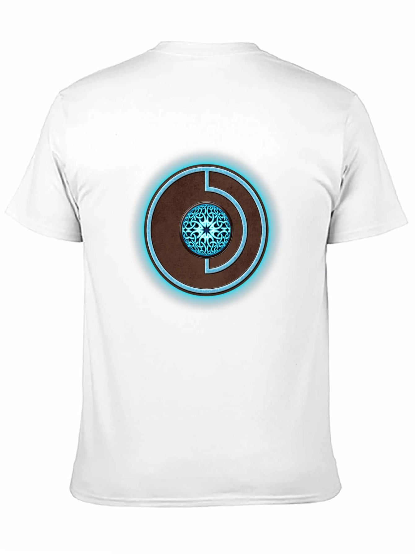 Mystic Orb Graphic Tee - Black Cotton Blend
