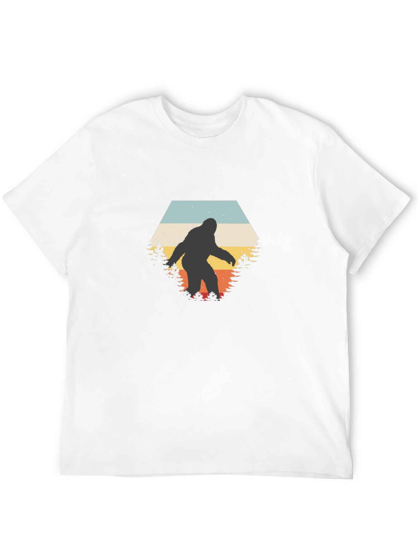Retro Bigfoot Graphic Tee - Sasquatch T-Shirt