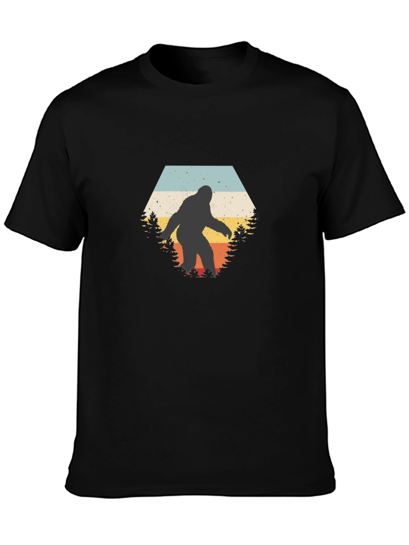 Retro Bigfoot Graphic Tee - Sasquatch T-Shirt