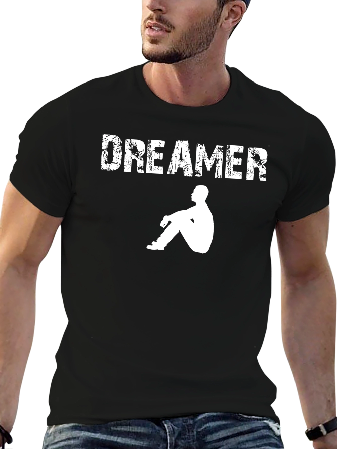 Dreamer Graphic T-Shirt - Black