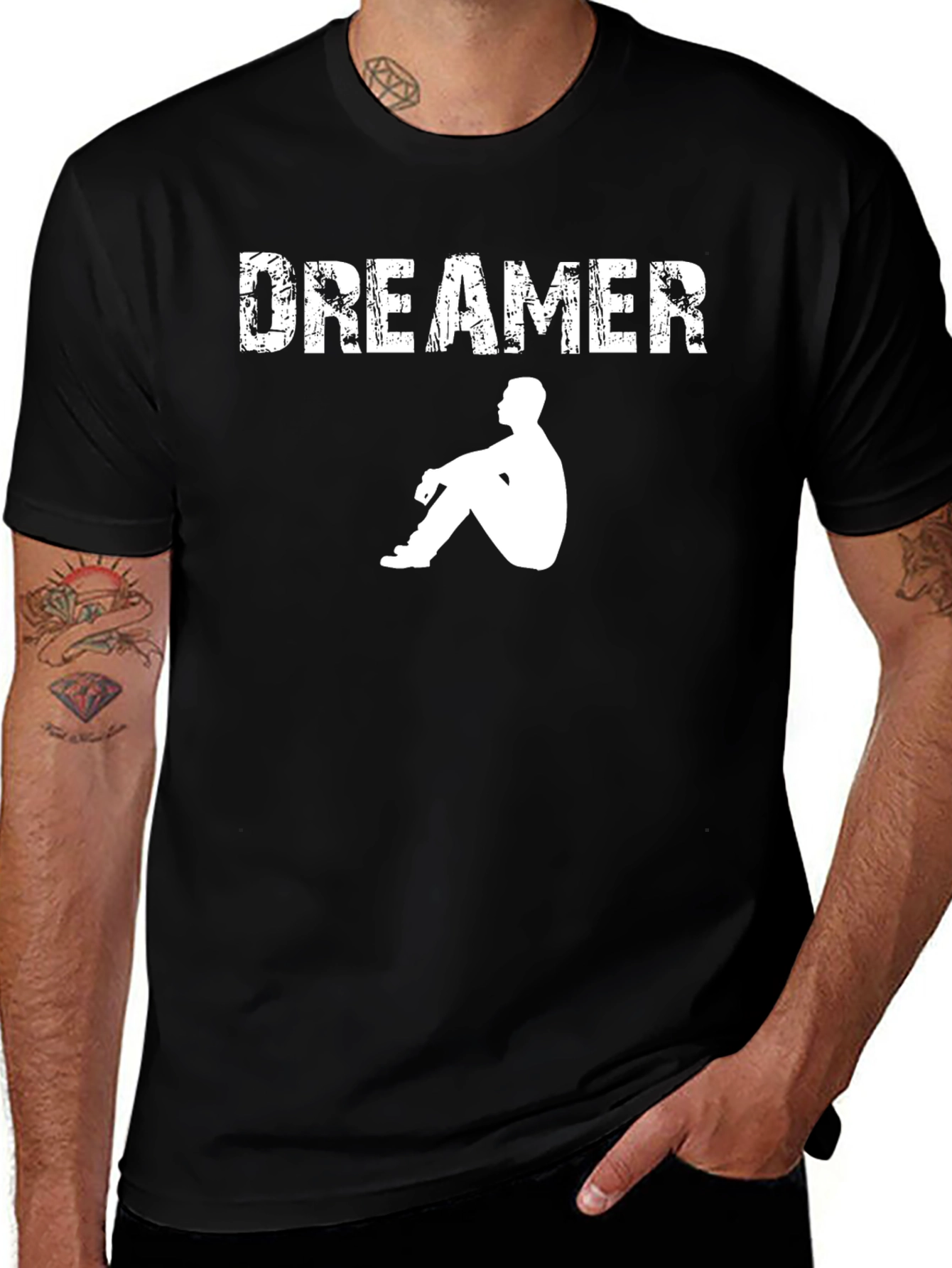 Dreamer Graphic T-Shirt - Black