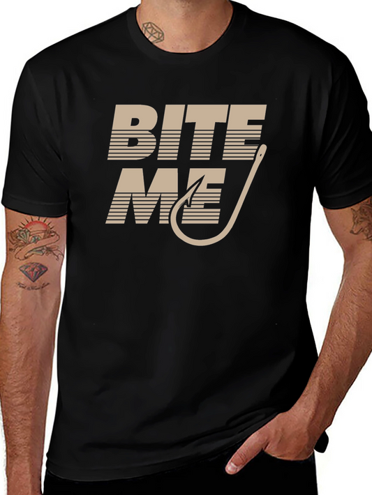 Bite Me Fishing Hook T-Shirt