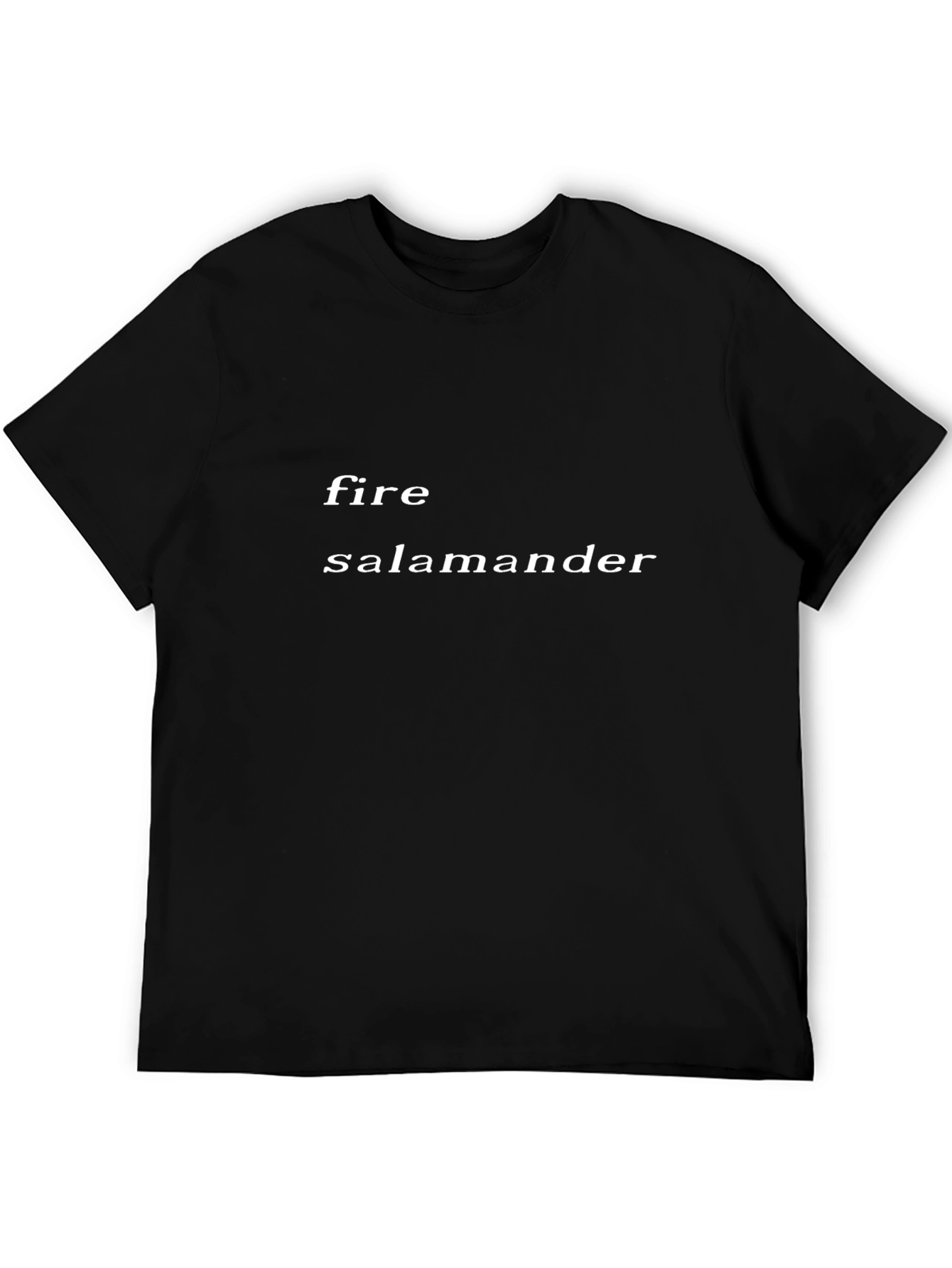 Fire Salamander Graphic Tee - Soft Cotton Comfort