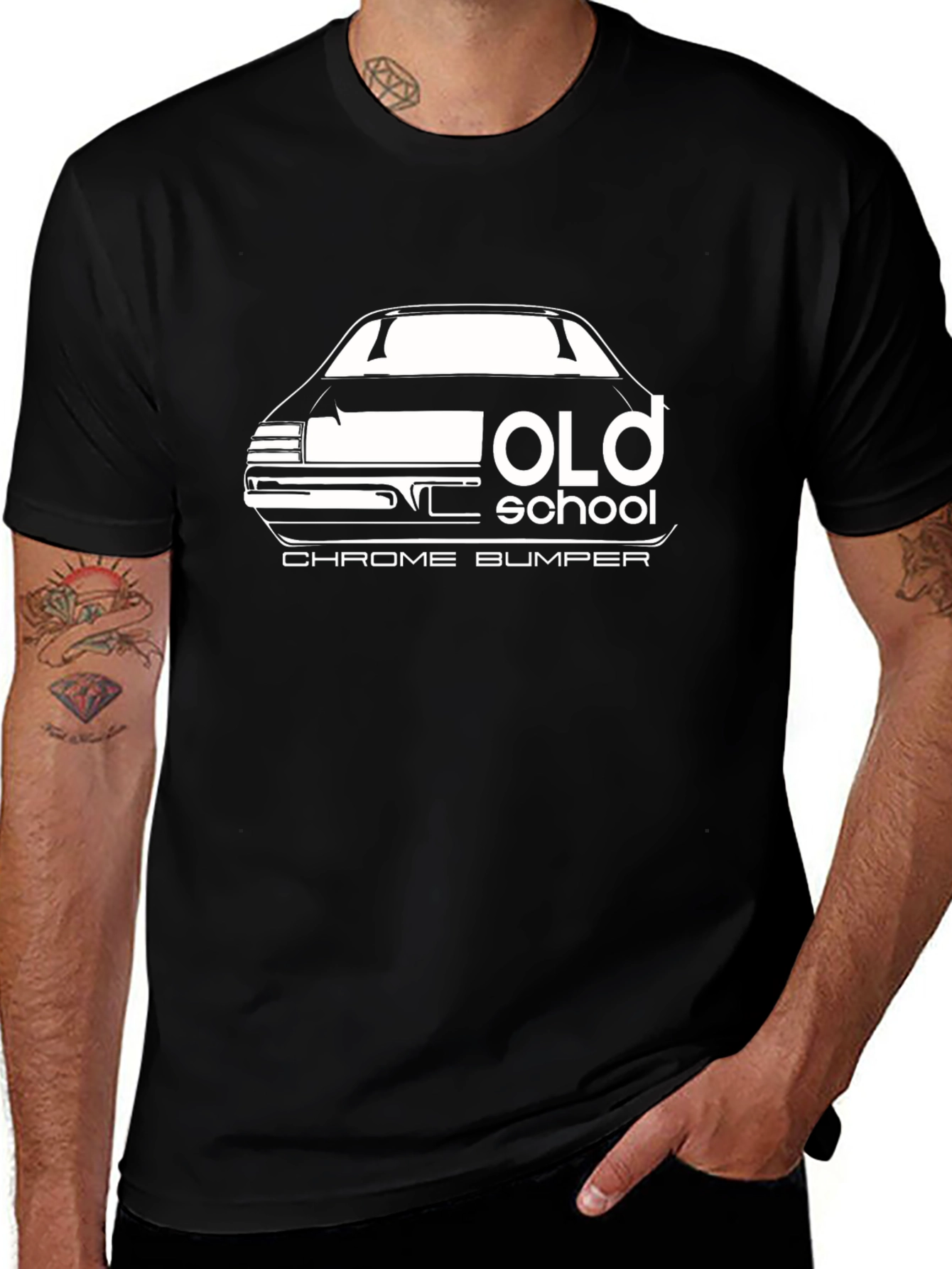 Old School Chrome Bumper Graphic Tee