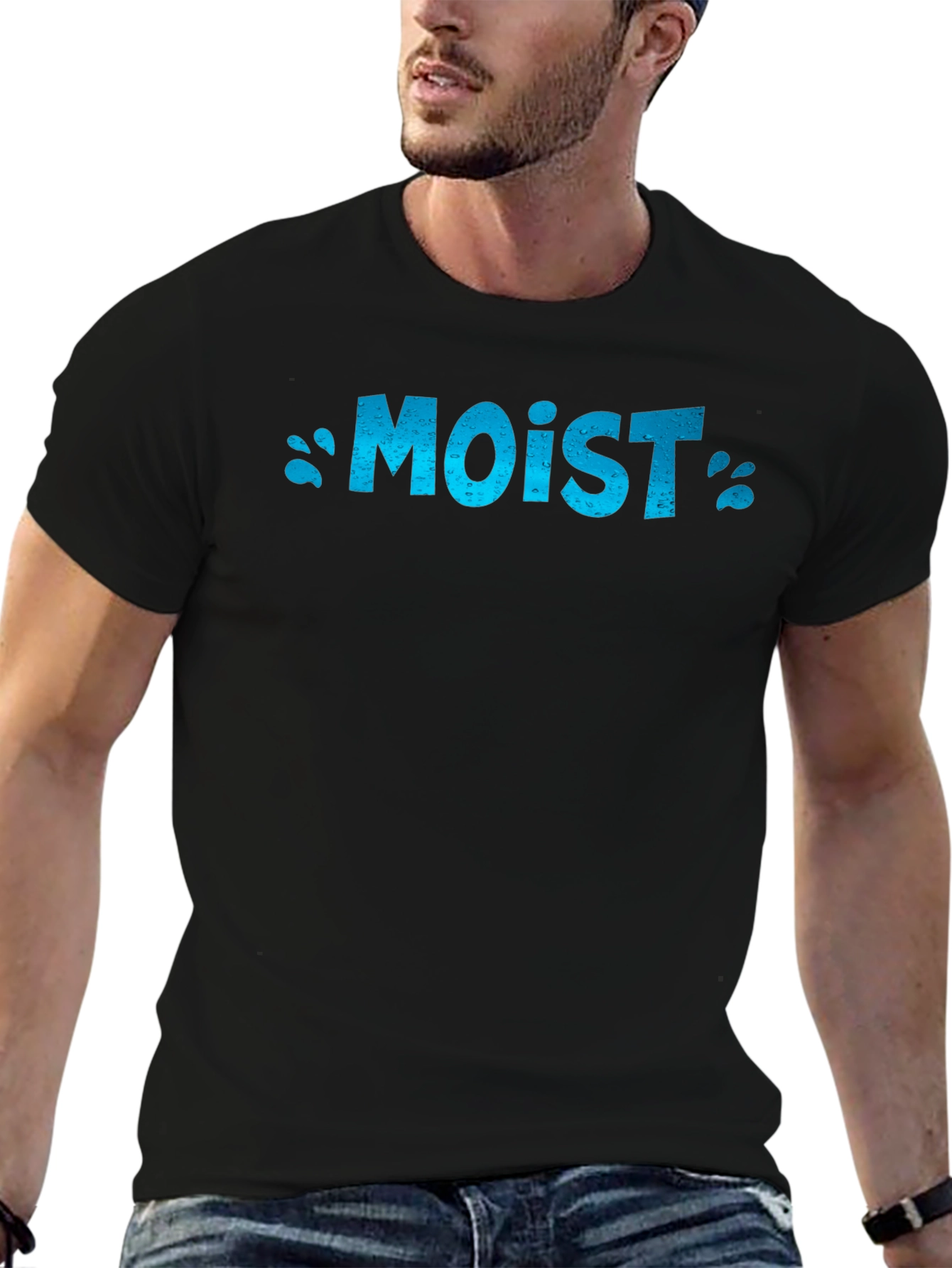 Moist Graphic T-Shirt - Novelty Tee