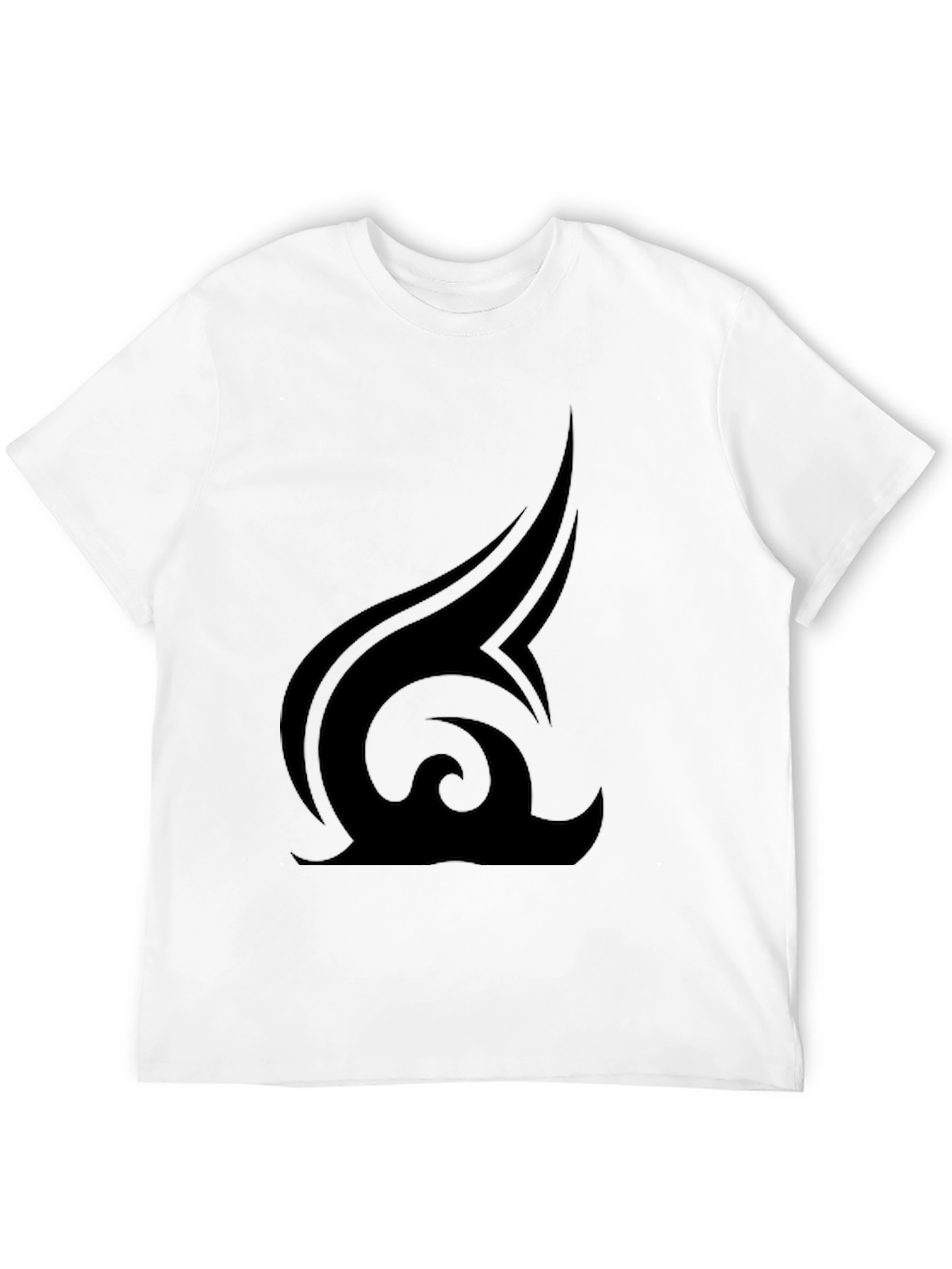 Tribal Graphic Black T-Shirt - Modern Style