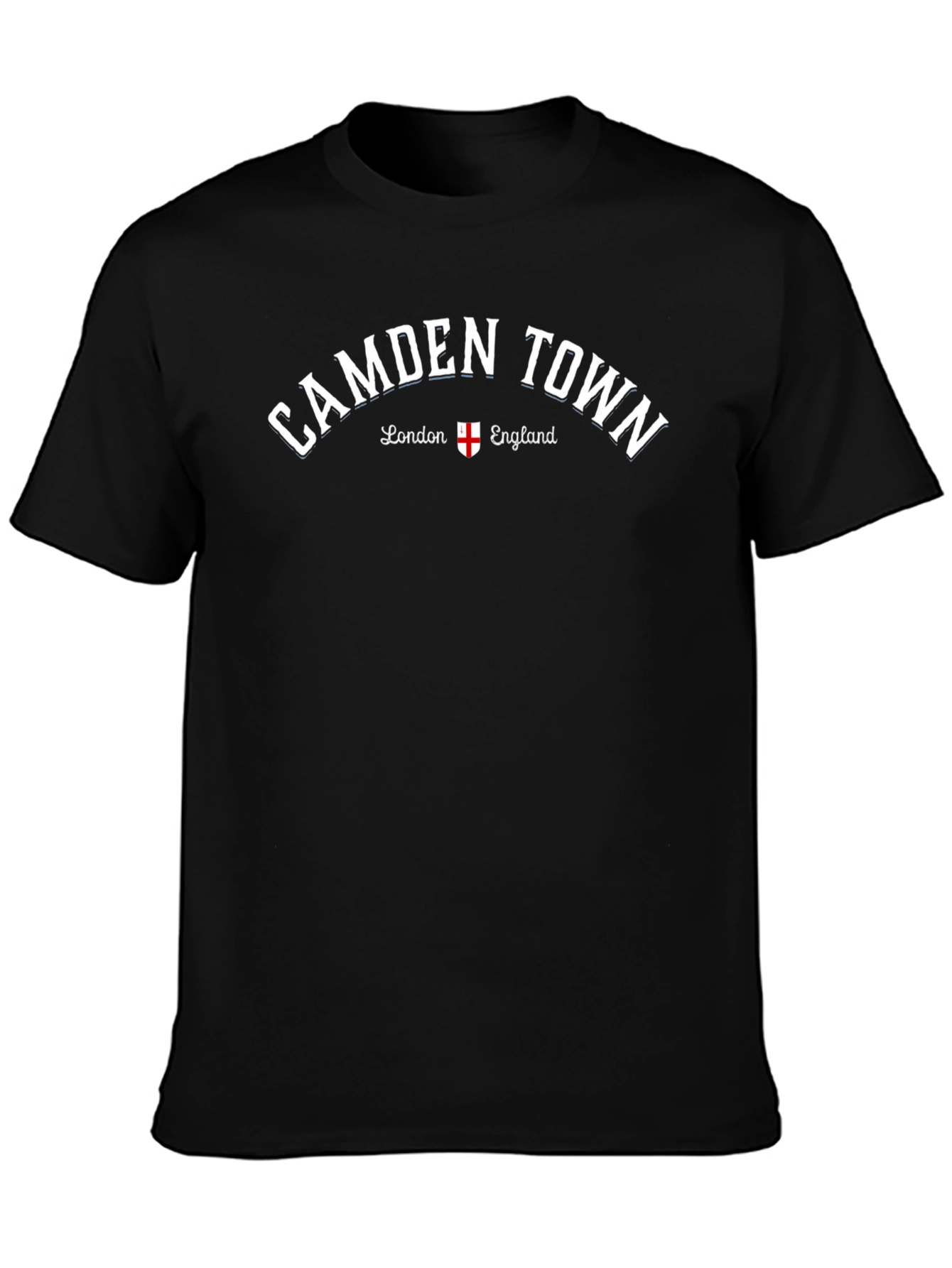 Camden Town London England Black T-Shirt