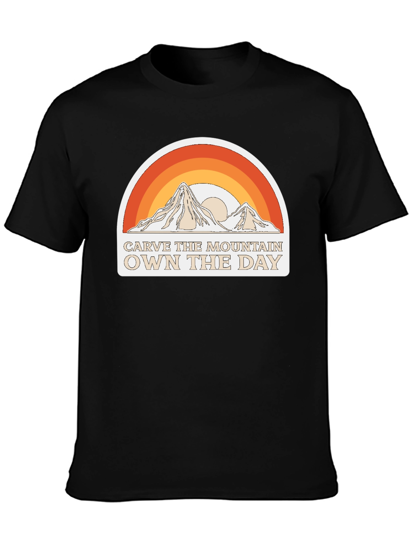Carve The Mountain Graphic Tee