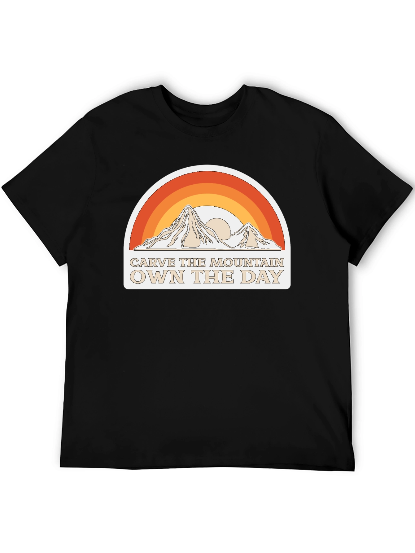 Carve The Mountain Graphic Tee